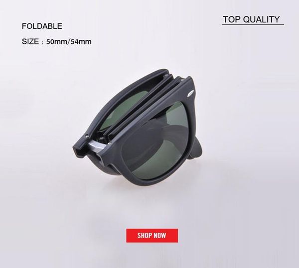 factory classic 50mm square foldable sun glasses men women oversized 4105 sunglasses driving designer folding 54mm matte gafas, White;black
factory classic 50mm square foldable sun glasses men women oversized 4105 sunglasses driving designer folding 54mm matte gafas, White;black