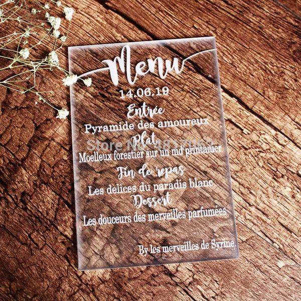 acrylic menu wedding transparent plexiglass sign table digital modern calligraphy event menu
acrylic menu wedding transparent plexiglass sign table digital modern calligraphy event menu