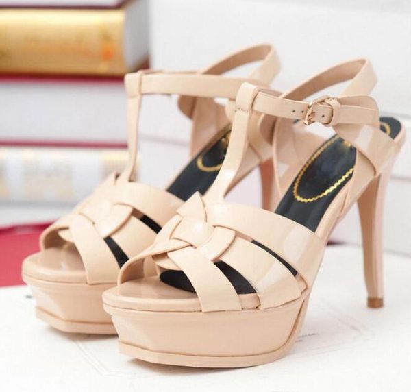 tsoft open toe leather platform sandals mujer women shoes t-strap high heels sandals lady shoes pumps, Black
tsoft open toe leather platform sandals mujer women shoes t-strap high heels sandals lady shoes pumps, Black