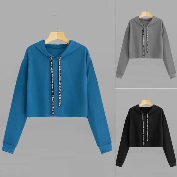 solid color hooded letter print sweatshirt fashion women long sleeve sweatshirt hoodie letter print pullover blouse, Black
solid color hooded letter print sweatshirt fashion women long sleeve sweatshirt hoodie letter print pullover blouse, Black