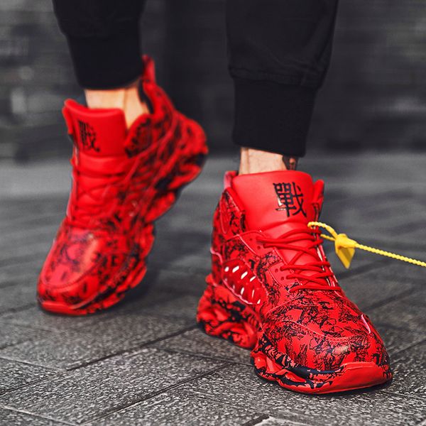 2019 men's casual shoes graffiti sneakers breathable men's shoes youth trend colorfull basketball fasthion sneakers, Black
2019 men's casual shoes graffiti sneakers breathable men's shoes youth trend colorfull basketball fasthion sneakers, Black
