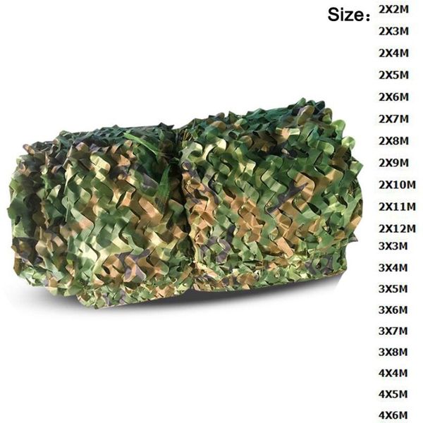 multiple size camouflage net outdoor army camo net sun shelter hunting camping jungle sun shelter car cover neting
multiple size camouflage net outdoor army camo net sun shelter hunting camping jungle sun shelter car cover neting