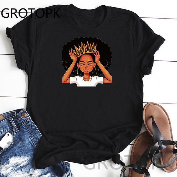 меланин печать женщина cute напечатали короткий рукав футболка женского cute tops casual o-образный вырез мягкой tee женщины смешной tshirt, White
меланин печать женщина cute напечатали короткий рукав футболка женского cute tops casual o-образный вырез мягкой tee женщины смешной tshirt, White