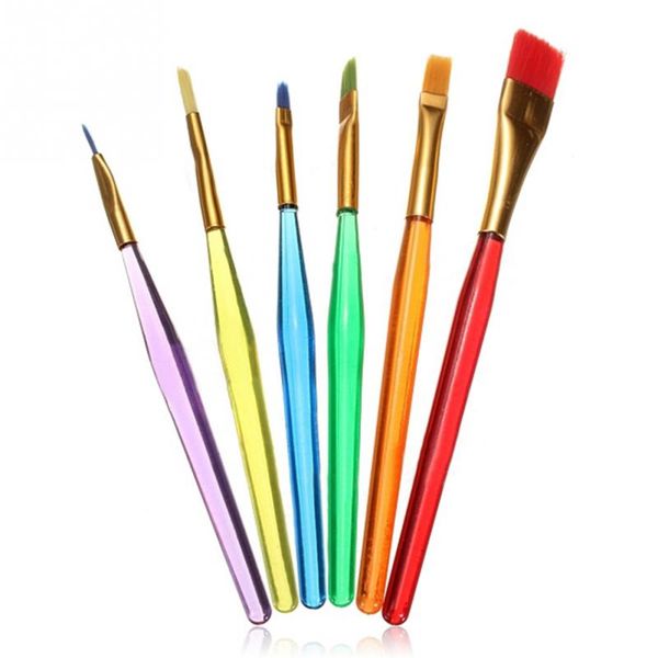 durable material 6pcs/set fondant cake decorating painting brush sugar craft diy tool for baking room kitchen l
durable material 6pcs/set fondant cake decorating painting brush sugar craft diy tool for baking room kitchen l