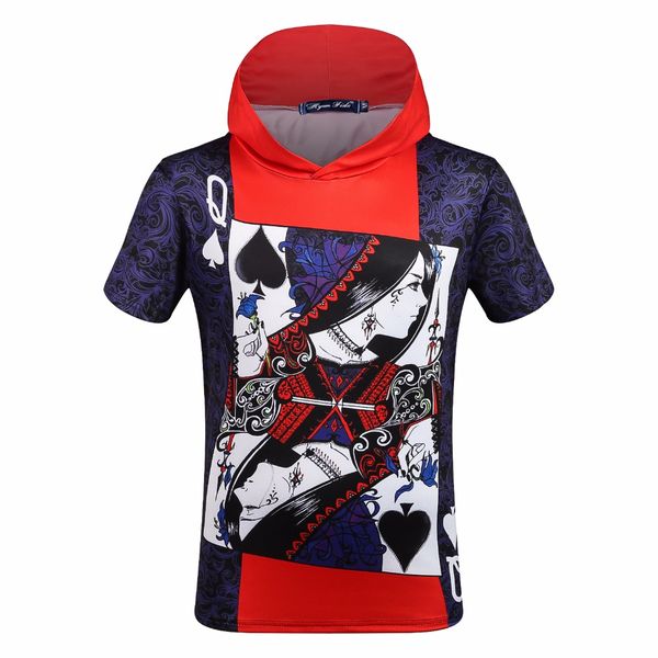 mr.1991inc&miss.go. men's 2019 new summer short sleeve 3d print poker short sleeve hoodie, Black
mr.1991inc&miss.go. men's 2019 new summer short sleeve 3d print poker short sleeve hoodie, Black
