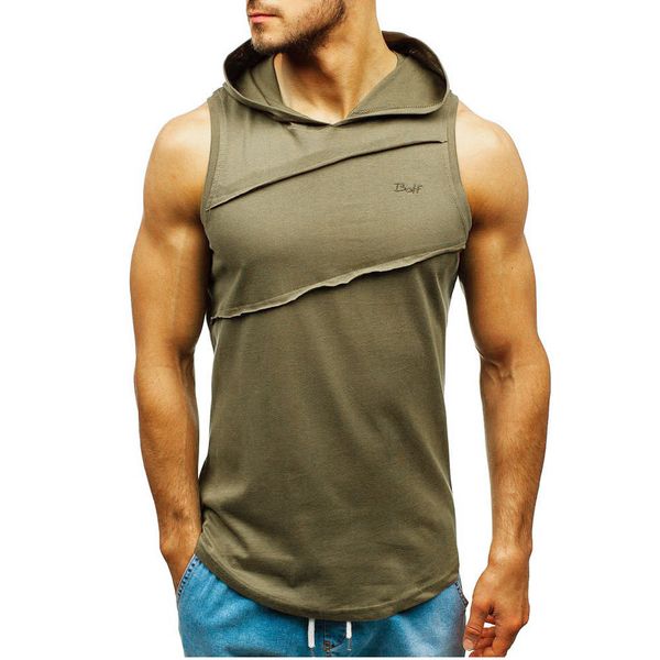 2019 hoodie men summer men hooded striped splicing vest jacket patchwork sleeveless contrast hoodie l0709, Black
2019 hoodie men summer men hooded striped splicing vest jacket patchwork sleeveless contrast hoodie l0709, Black