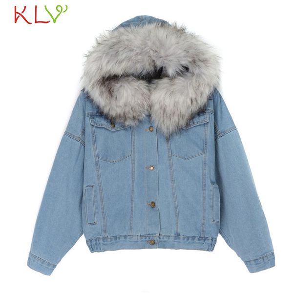 women denim jacket with fur hooded fleece casual thick jeans jackets 2019 winter warm plus size overcoat coats for girls 19jul, Black;brown
women denim jacket with fur hooded fleece casual thick jeans jackets 2019 winter warm plus size overcoat coats for girls 19jul, Black;brown