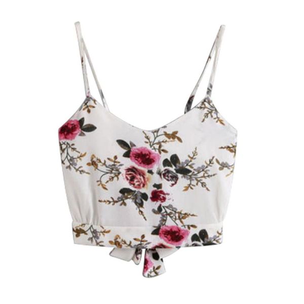 женщины sexy v шеи цветочный принт crop top camisole лето повседневная майка без рукавов мода бинты спинки ремешок топы жилет, White
женщины sexy v шеи цветочный принт crop top camisole лето повседневная майка без рукавов мода бинты спинки ремешок топы жилет, White