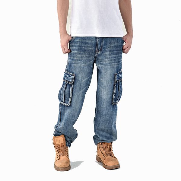 moruancle men's baggy hip hop jeans with big pockets loosi fit skateborard denim trousers for big and tall plus size 30-46, Blue
moruancle men's baggy hip hop jeans with big pockets loosi fit skateborard denim trousers for big and tall plus size 30-46, Blue