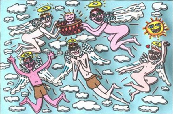 james rizzi - sent from the heavens above home decor handpainted oil painting on canvas wall art canvas pictures 191222
james rizzi - sent from the heavens above home decor handpainted oil painting on canvas wall art canvas pictures 191222