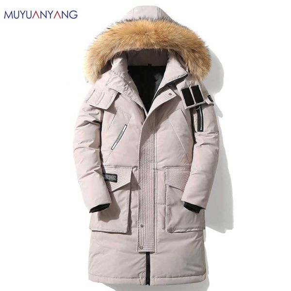 mu yuan yang 2019 winter warm windproof hood men jacket warm men parkas parka fashion casual coat, Black
mu yuan yang 2019 winter warm windproof hood men jacket warm men parkas parka fashion casual coat, Black