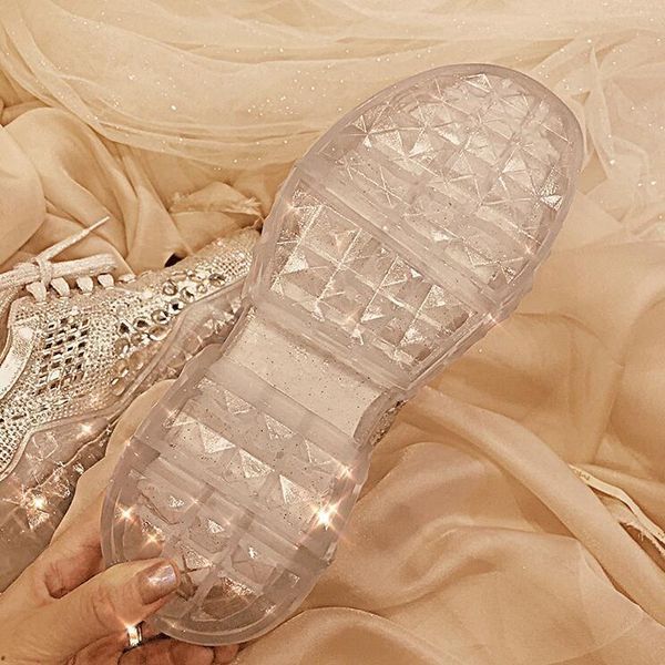 new rhinestone single shoes thick-soled casual shoes wild wisdom smoked net red crystal old shoes womens, Black
new rhinestone single shoes thick-soled casual shoes wild wisdom smoked net red crystal old shoes womens, Black