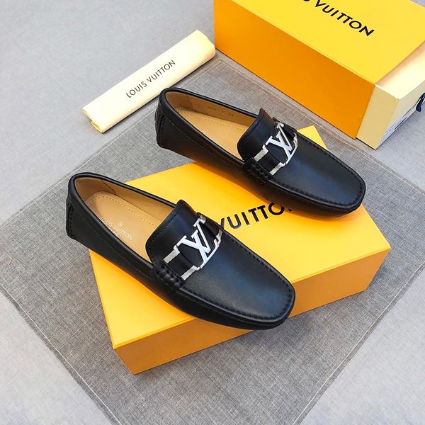 new style luxury men's formal business shoes fashion design brand classic retro texture soft outsole suitable for casual office hse, Black
new style luxury men's formal business shoes fashion design brand classic retro texture soft outsole suitable for casual office hse, Black