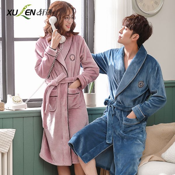 winter couple coral fleece bathrobe women men long kimono bath robe nightwear plus size dressing gown bride bridesmaid, Black;red
winter couple coral fleece bathrobe women men long kimono bath robe nightwear plus size dressing gown bride bridesmaid, Black;red