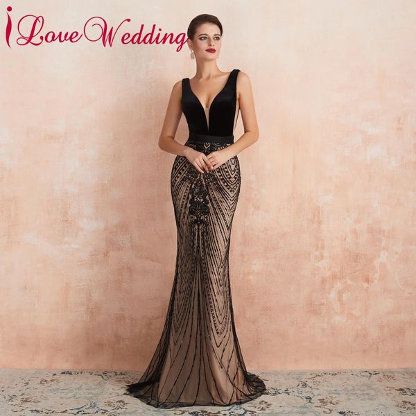 formal dress v neck black lace evening dress custom made sleeveless trumpet evening party gown, White;black
formal dress v neck black lace evening dress custom made sleeveless trumpet evening party gown, White;black