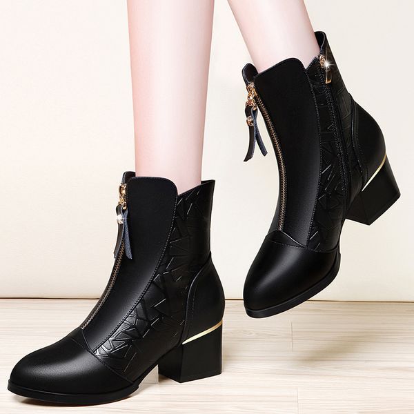 lycra kington front zipper boots womens autumn winter 2019 new high heels martin boots womens autumn, Black
lycra kington front zipper boots womens autumn winter 2019 new high heels martin boots womens autumn, Black