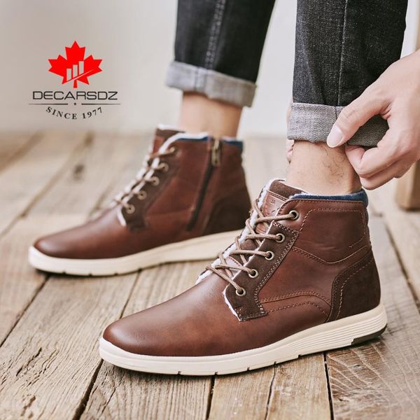 men shoes 2019 men snow boots warm winter boots male new fashion shoes man ankle fur botas male brand comfort men's, Black
men shoes 2019 men snow boots warm winter boots male new fashion shoes man ankle fur botas male brand comfort men's, Black