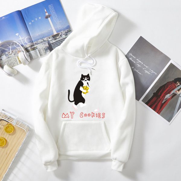 2020 men's hoodie sweatshirt autumn winter leisure slim animal white sports men's women's hoodie, Black
2020 men's hoodie sweatshirt autumn winter leisure slim animal white sports men's women's hoodie, Black