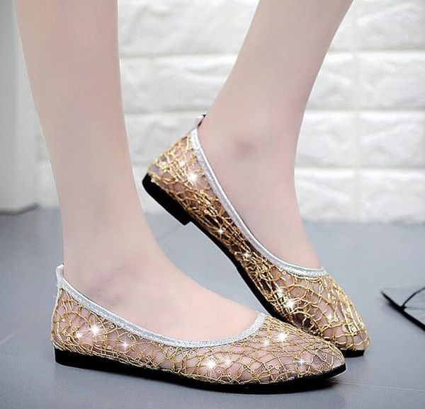 2019 new women's flat shoes fashion non-slip hollow flat shoes women's sweet hollow summer casual gold, Black
2019 new women's flat shoes fashion non-slip hollow flat shoes women's sweet hollow summer casual gold, Black