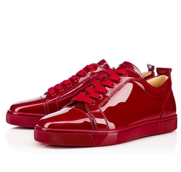 men womem custom black rivets casual shoes outdoor low patent leather red bottom sneaker lace-up sneakers size:35-46
men womem custom black rivets casual shoes outdoor low patent leather red bottom sneaker lace-up sneakers size:35-46