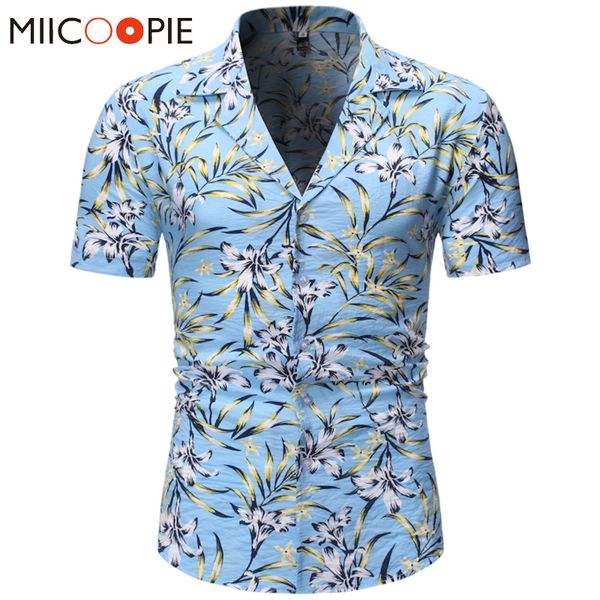 short sleeve mens shirt casual v-neck slim fit male floral blouse men spring summer male beach hawaiian shirts, White;black
short sleeve mens shirt casual v-neck slim fit male floral blouse men spring summer male beach hawaiian shirts, White;black