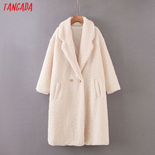 tangada women solid oversized teddy coat warm thick zipper autumn winter warm plush coat female overcoat sl164, Black
tangada women solid oversized teddy coat warm thick zipper autumn winter warm plush coat female overcoat sl164, Black