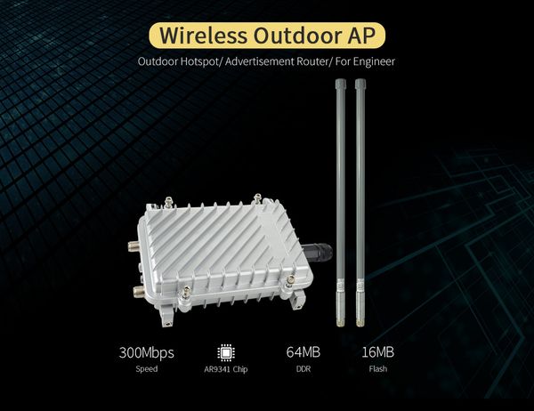 comfast cf-wa700 300mbps wireless ap base station larger area wifi coverage outdoor ap wi fi router add 2* 8dbi frp wifi antenna
comfast cf-wa700 300mbps wireless ap base station larger area wifi coverage outdoor ap wi fi router add 2* 8dbi frp wifi antenna