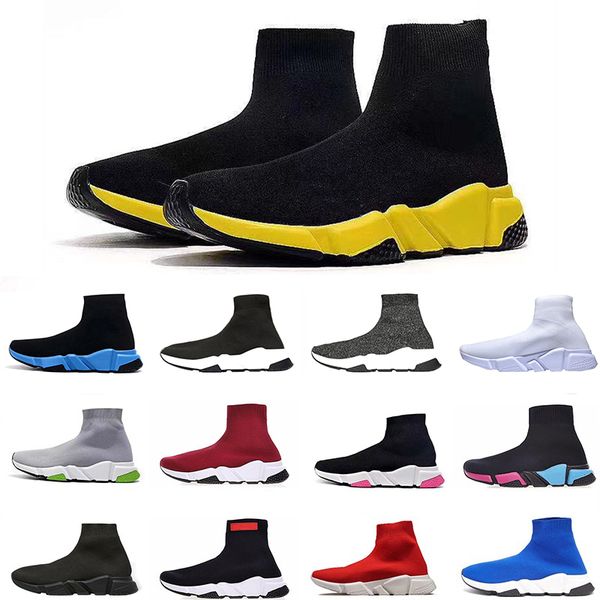 2020 designer sock shoes triple black white men women fashion sneakers glitter grey yellow green fashion mens trainer runner platform shoe 
2020 designer sock shoes triple black white men women fashion sneakers glitter grey yellow green fashion mens trainer runner platform shoe