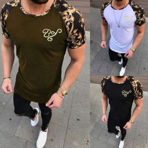 2019 fashion men casual short sleeve slim fit shirts spliced shirt blouse t-shirt, White;black
2019 fashion men casual short sleeve slim fit shirts spliced shirt blouse t-shirt, White;black