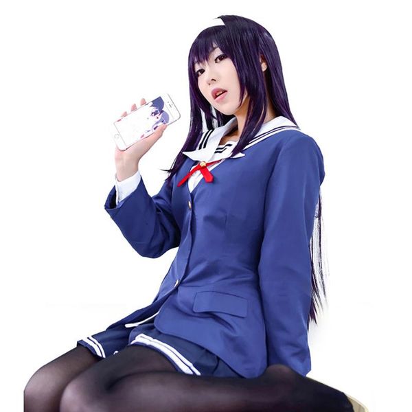 synthetic wigs cosplay halloween party saenai heroine no so sodate kata utaha kasumigaoka high temperature resistant fiber wig, Black
synthetic wigs cosplay halloween party saenai heroine no so sodate kata utaha kasumigaoka high temperature resistant fiber wig, Black
