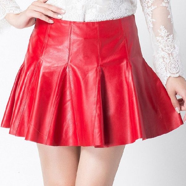 euro women pleated mini shorts skirts sheepskin genuine leather office lady slim fit skirt female night club party faldas, Black
euro women pleated mini shorts skirts sheepskin genuine leather office lady slim fit skirt female night club party faldas, Black