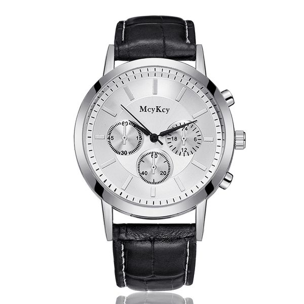 2019 new fashion mens watches popular sports leisure belt strap quartz watch three eye gift watch men relogio masculino, Slivery;brown
2019 new fashion mens watches popular sports leisure belt strap quartz watch three eye gift watch men relogio masculino, Slivery;brown