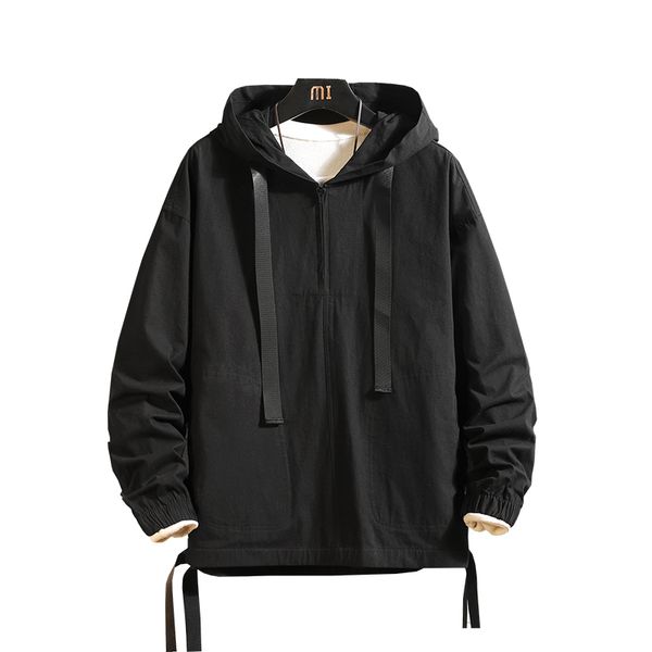 men's jackets 2021 men hip hop jacket autumn coat harajuku solid cotton windbreaker streetwear pullover vintage oversized, Black;brown
men's jackets 2021 men hip hop jacket autumn coat harajuku solid cotton windbreaker streetwear pullover vintage oversized, Black;brown