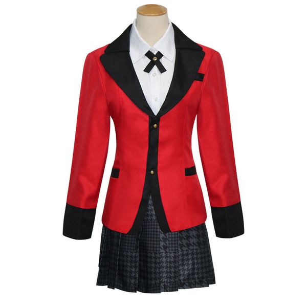 cool cosplay costumes anime kakegurui yumeko jabami japanese school girls uniform full set jacket+shirt+skirt+stockings+tie, White
cool cosplay costumes anime kakegurui yumeko jabami japanese school girls uniform full set jacket+shirt+skirt+stockings+tie, White