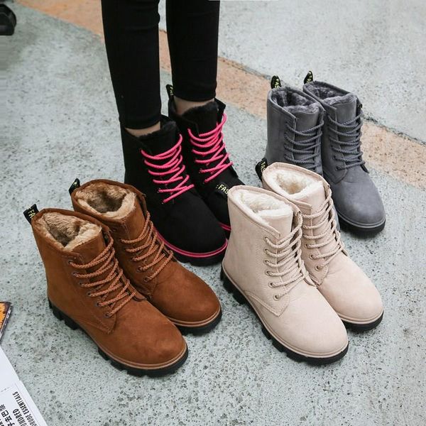 winter boots snow boots women shoes woman fashion flat pu waterproof ankle booties 2019 winter short fur warm, Black
winter boots snow boots women shoes woman fashion flat pu waterproof ankle booties 2019 winter short fur warm, Black