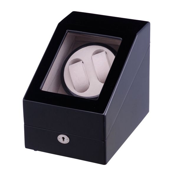 watch winder ,lt wooden automatic rotation 2+3 storage case display box (outside is black inside is white)2019 new style, Black;blue
watch winder ,lt wooden automatic rotation 2+3 storage case display box (outside is black inside is white)2019 new style, Black;blue