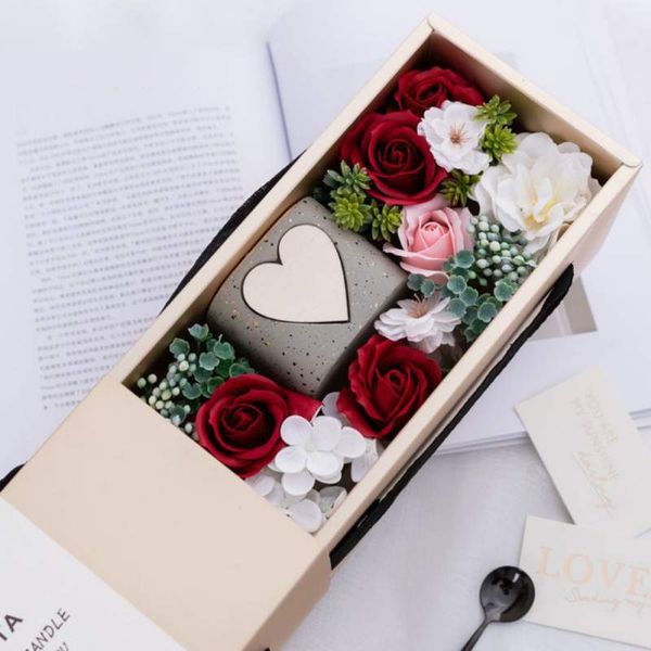 artificial flowers soap bouquet soap bouquet gift box multicolor rose flower scented candle box valentine's day gift
artificial flowers soap bouquet soap bouquet gift box multicolor rose flower scented candle box valentine's day gift