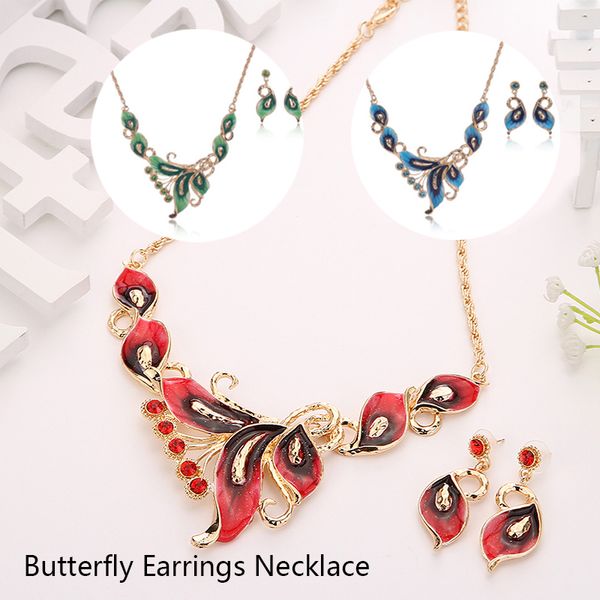 new fashion vintage cocktail tone animal butterfly jewelry sets earrings necklace fashion jewelry women butterfly accessories, Silver
new fashion vintage cocktail tone animal butterfly jewelry sets earrings necklace fashion jewelry women butterfly accessories, Silver
