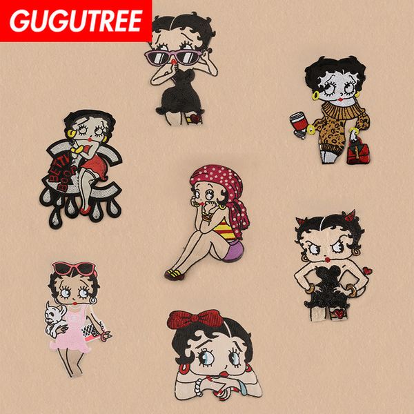 gugutree embroidery big girl patch animal patches badges applique patches for clothing dk-13, Black
gugutree embroidery big girl patch animal patches badges applique patches for clothing dk-13, Black
