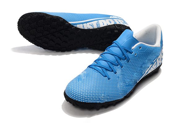 mercurial vapors xiii tf assassin 13 vapors soccer excellent quality boots men blue low grass nail designer football shoes us6.5-11
mercurial vapors xiii tf assassin 13 vapors soccer excellent quality boots men blue low grass nail designer football shoes us6.5-11
