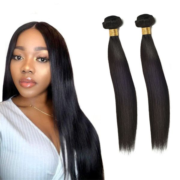 indian virgin hair straight human hair extensions 2 bundles hair weaves mink remy natural color 8inch to 30inch, Black
indian virgin hair straight human hair extensions 2 bundles hair weaves mink remy natural color 8inch to 30inch, Black