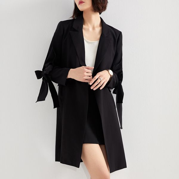 black 2019 new autumn clothes british style, slim new woman medium and long small style windswear thin and hot
black 2019 new autumn clothes british style, slim new woman medium and long small style windswear thin and hot