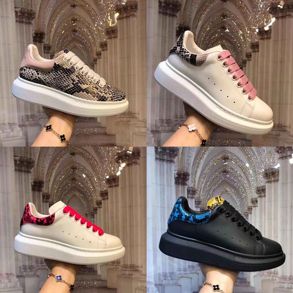 designer men women sneaker casual shoes fashion smart platform trainers luminous fluorescent shoe snake back leather chaussures pour hommes, Black
designer men women sneaker casual shoes fashion smart platform trainers luminous fluorescent shoe snake back leather chaussures pour hommes, Black