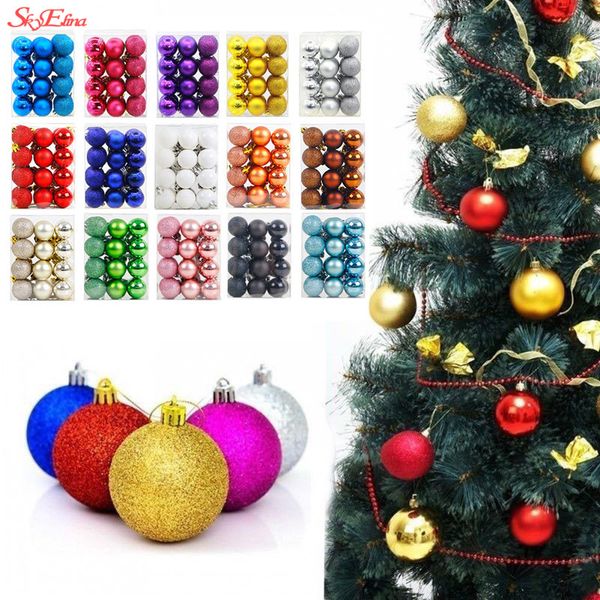 3cm christmas xmas tree ball bauble hanging home party ornament decor 24pcs christmas decorative balls gifts for the new year 6z
3cm christmas xmas tree ball bauble hanging home party ornament decor 24pcs christmas decorative balls gifts for the new year 6z