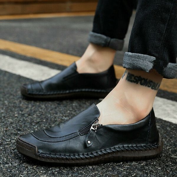 fashion spring summer men genuine leather hand-made casual low-shoes slip on comfortble leisure classic plus size, Black
fashion spring summer men genuine leather hand-made casual low-shoes slip on comfortble leisure classic plus size, Black