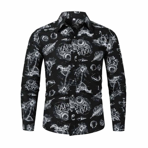 winter men's shirt turn down collar painted long-sleeved shirts with bright surface coating men dress shirts camisas hombre, White;black
winter men's shirt turn down collar painted long-sleeved shirts with bright surface coating men dress shirts camisas hombre, White;black