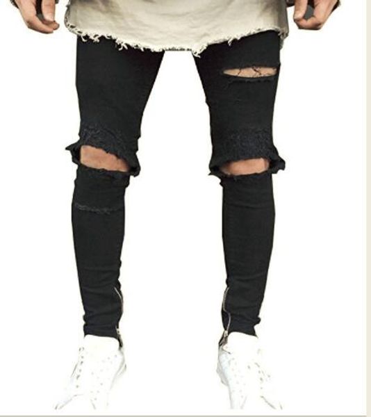 Gingtto Black Ultra Ripped Skinny Jeans Men Stretchy Hip Hop Biker Jeans Hombre Destroyed Slim Fit Pants Spandex UK
Gingtto Black Ultra Ripped Skinny Jeans Men Stretchy Hip Hop Biker Jeans Hombre Destroyed Slim Fit Pants Spandex UK