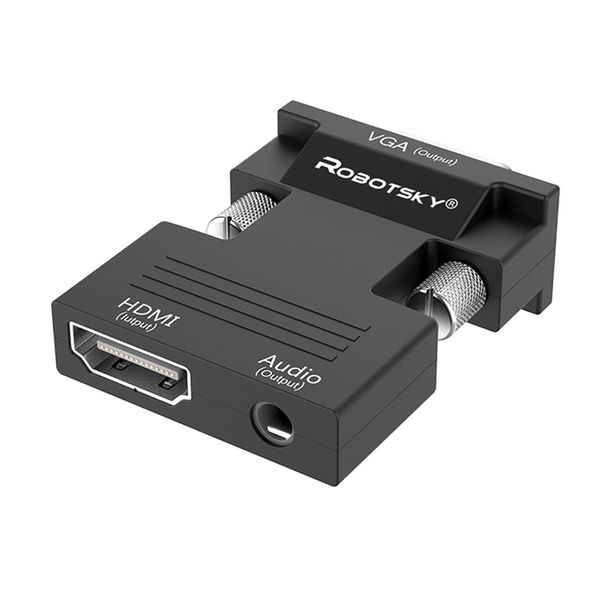 1080p hdmi to vga adapter digital to analog audio video converter cable for pc laptv box projector fashion
1080p hdmi to vga adapter digital to analog audio video converter cable for pc laptv box projector fashion