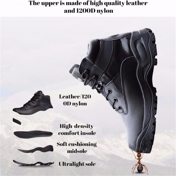 men delta army tactical boots leather low-zip waterproof combat boots black outdoor hiking shoes sneaker for men climbing shoes
men delta army tactical boots leather low-zip waterproof combat boots black outdoor hiking shoes sneaker for men climbing shoes