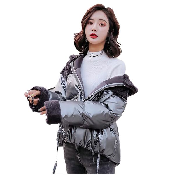 2020 new coat cotton clothing women short thick new loose bread clothing cotton imitation lamb wool stitching jacket lx34, Black
2020 new coat cotton clothing women short thick new loose bread clothing cotton imitation lamb wool stitching jacket lx34, Black